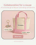 Women With Wings Keychain or Tote Bundle